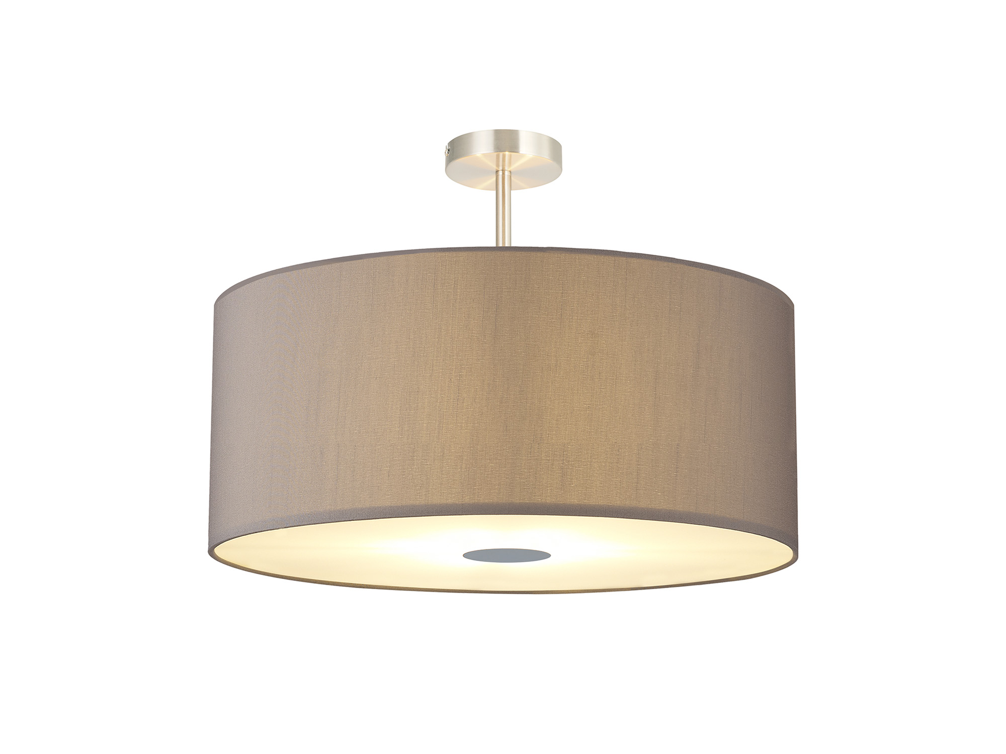 Baymont SN GR Ceiling Lights Deco Semi Flush Fittings